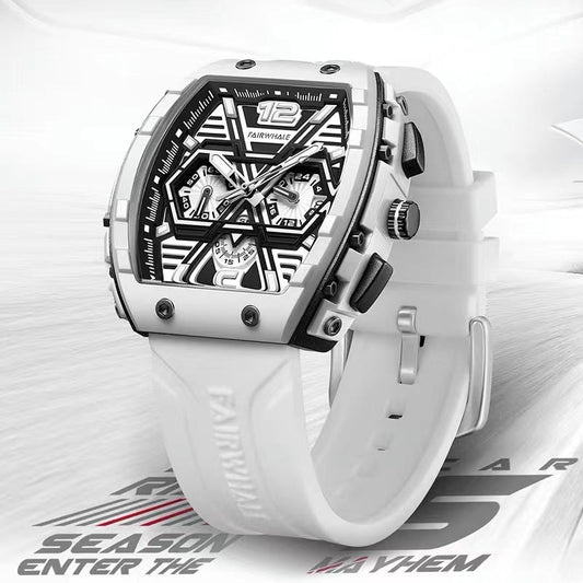 Mark Fair Whale Multifunctional Sports Quartz Watch with Luminous Features for Men