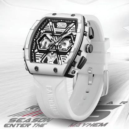 Mark Fair Whale Multifunctional Sports Quartz Watch with Luminous Features for Men