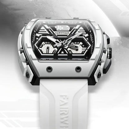 Mark Fair Whale Multifunctional Sports Quartz Watch with Luminous Features for Men